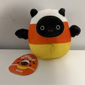 Emily Squishmallow Vampire Bat Candy Corn Halloween Plush